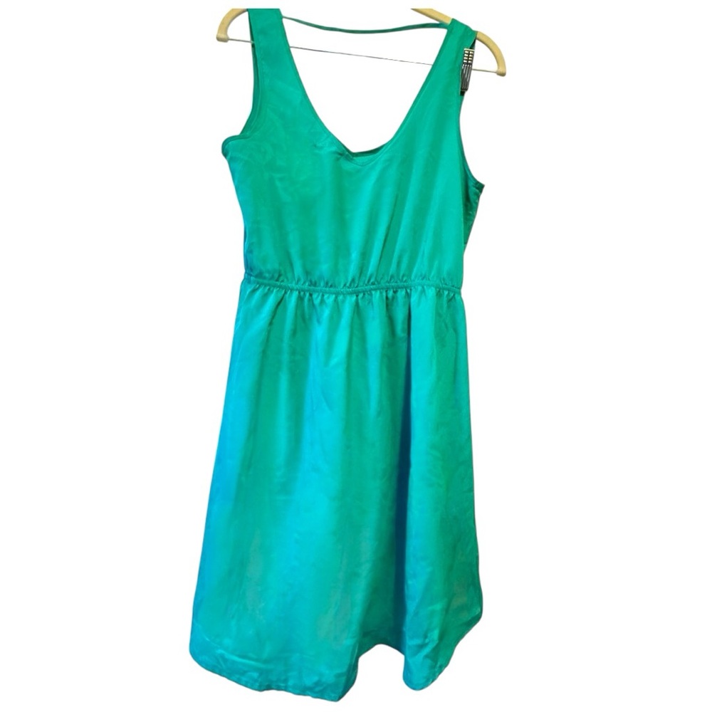 Lot Blue Green V-Neck Casual Summer Dress | Sexy Stylish Sweet Flirty Pretty